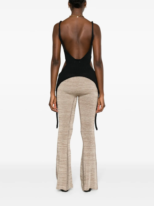 Black top,full body view