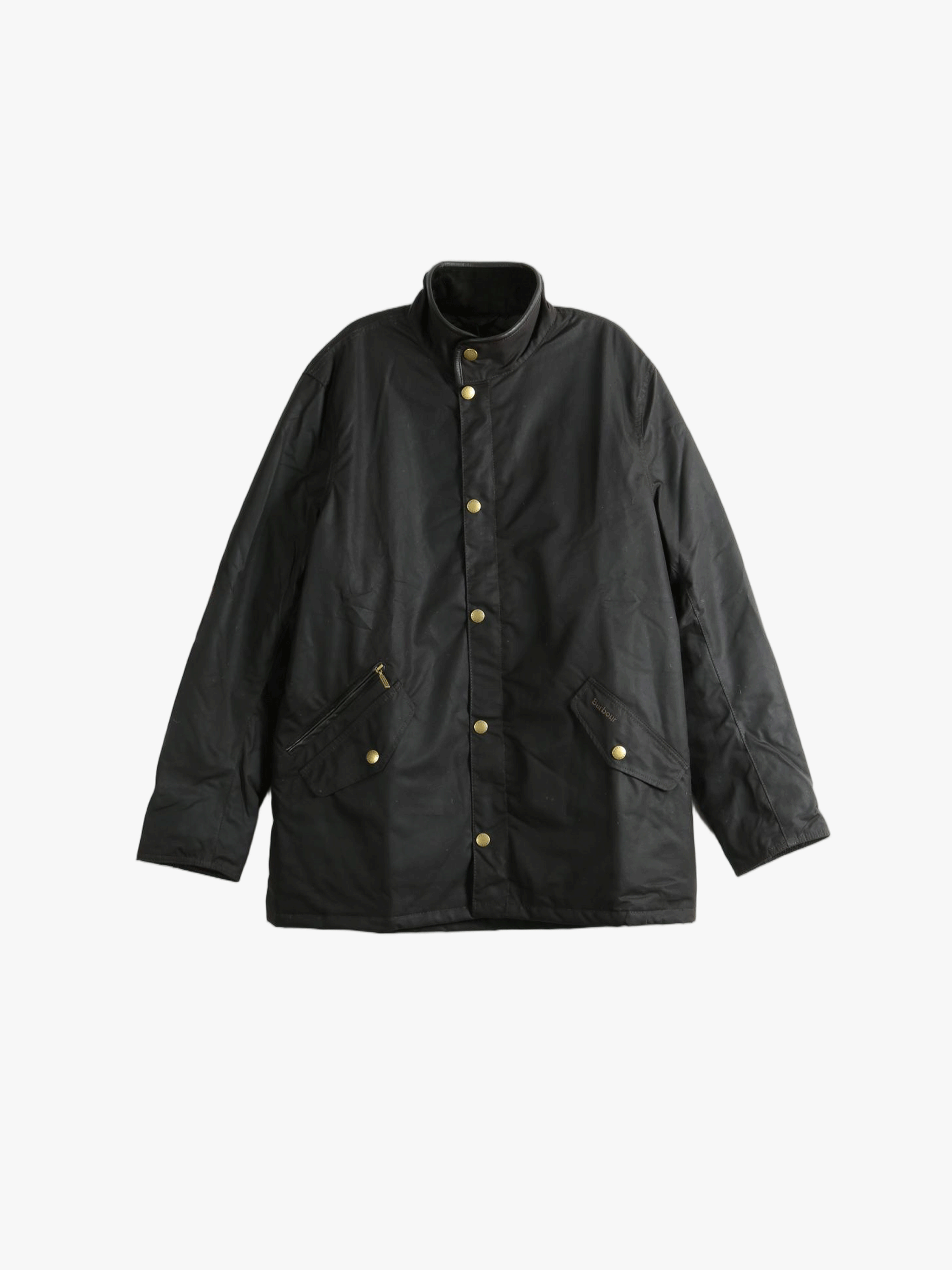 Black jacket, front view