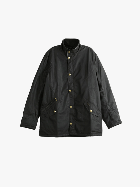 Black jacket, front view