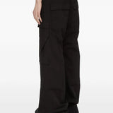 Black pants, full body view
