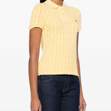 yellow shirt worn by a person, showing the shirt's fit
