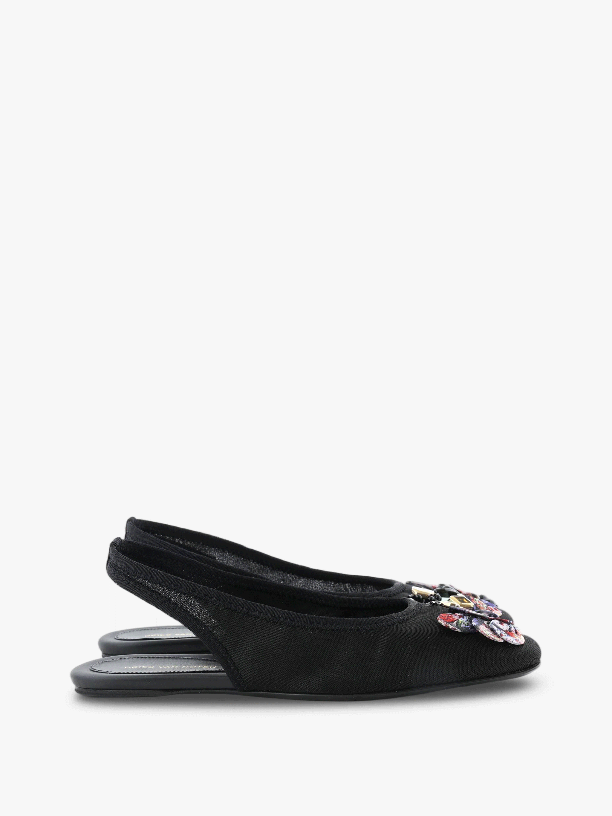 Black shoes, side view