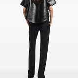 Black pant, full body view