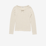 Tan t-shirt, front view