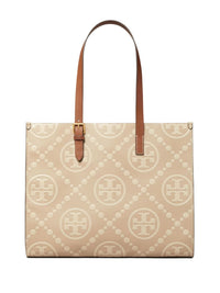 TORY BURCH - Women T Monogram Contrast Embossed Tote