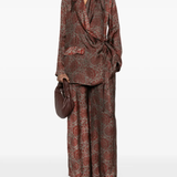 Red pants,full body view