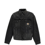 Black jacket, front view