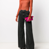 black pants, full body view