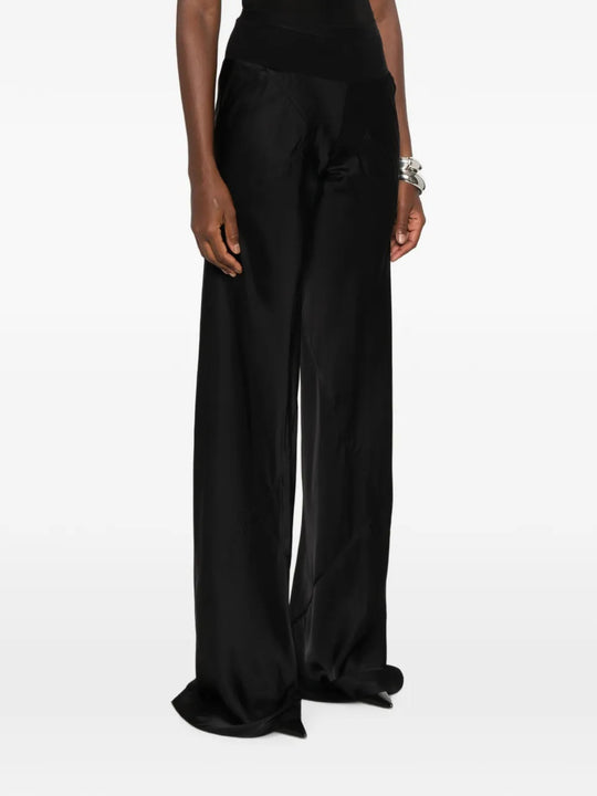 Black pants, full body view