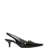 Black shoes, front view