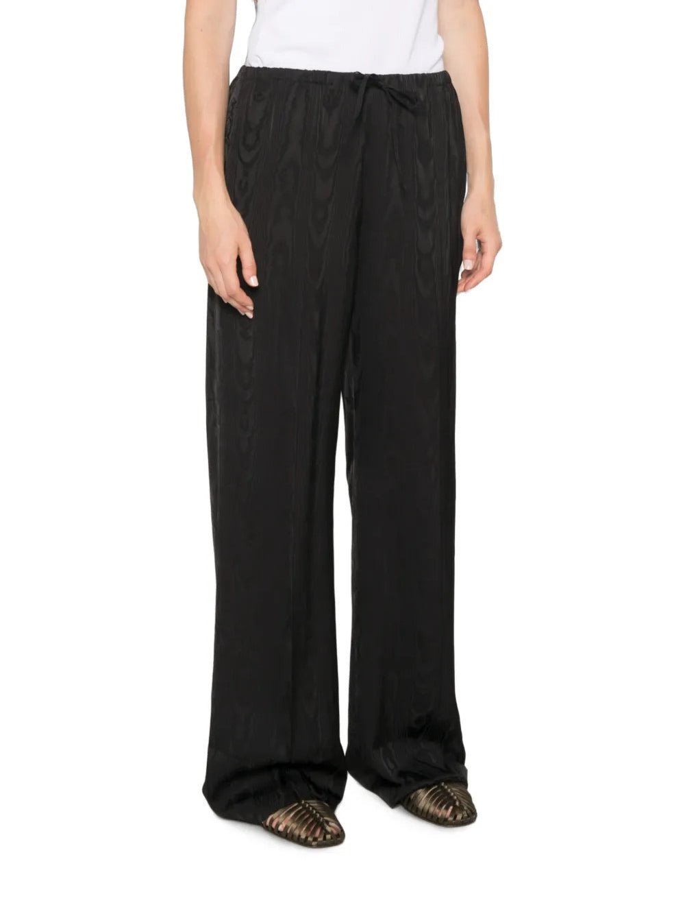 Black pants, full body view