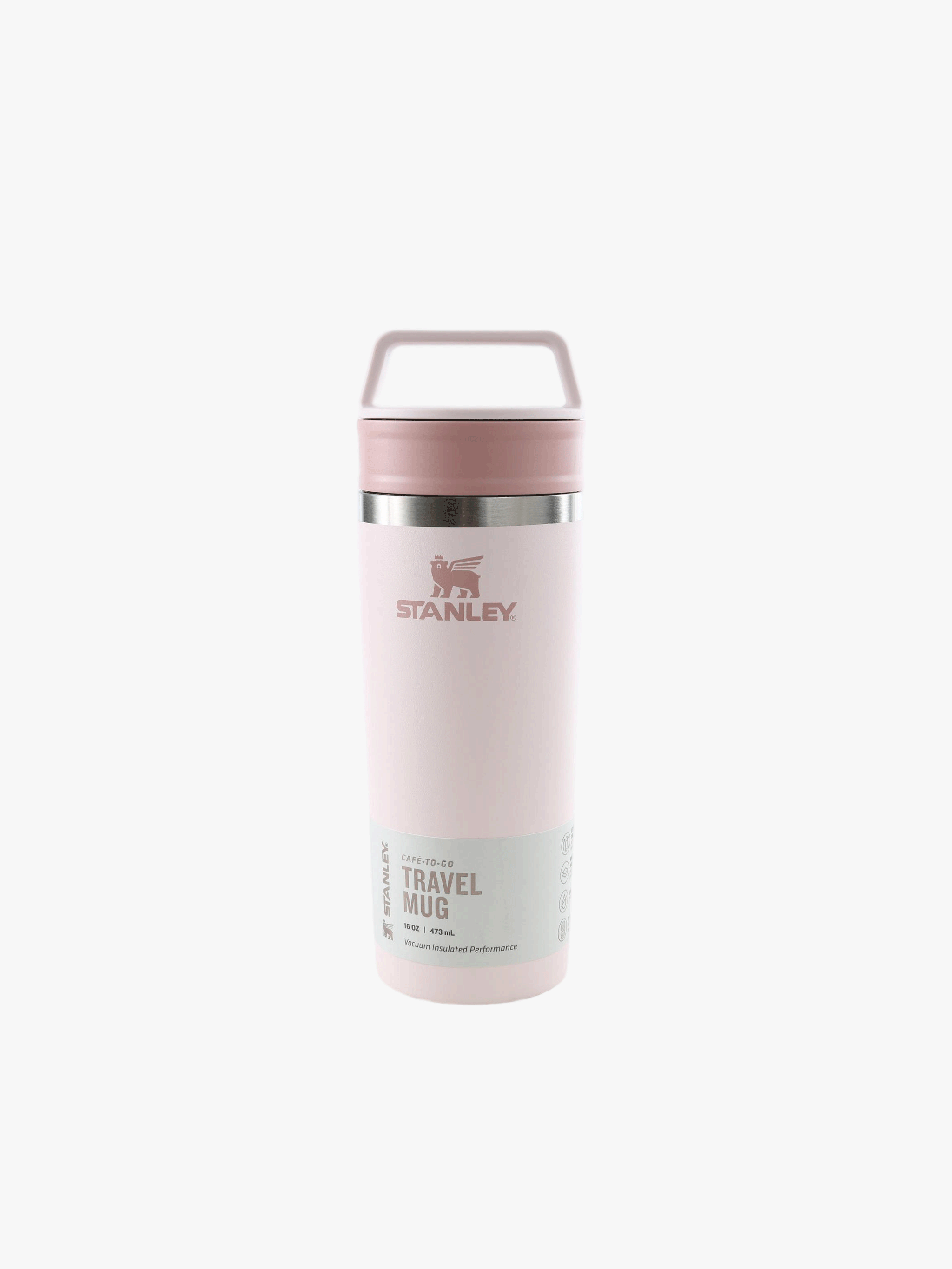 Pink cup, front view