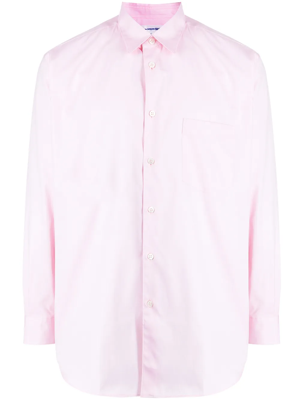 Pink shirt, front view