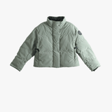 Green jacket, front view