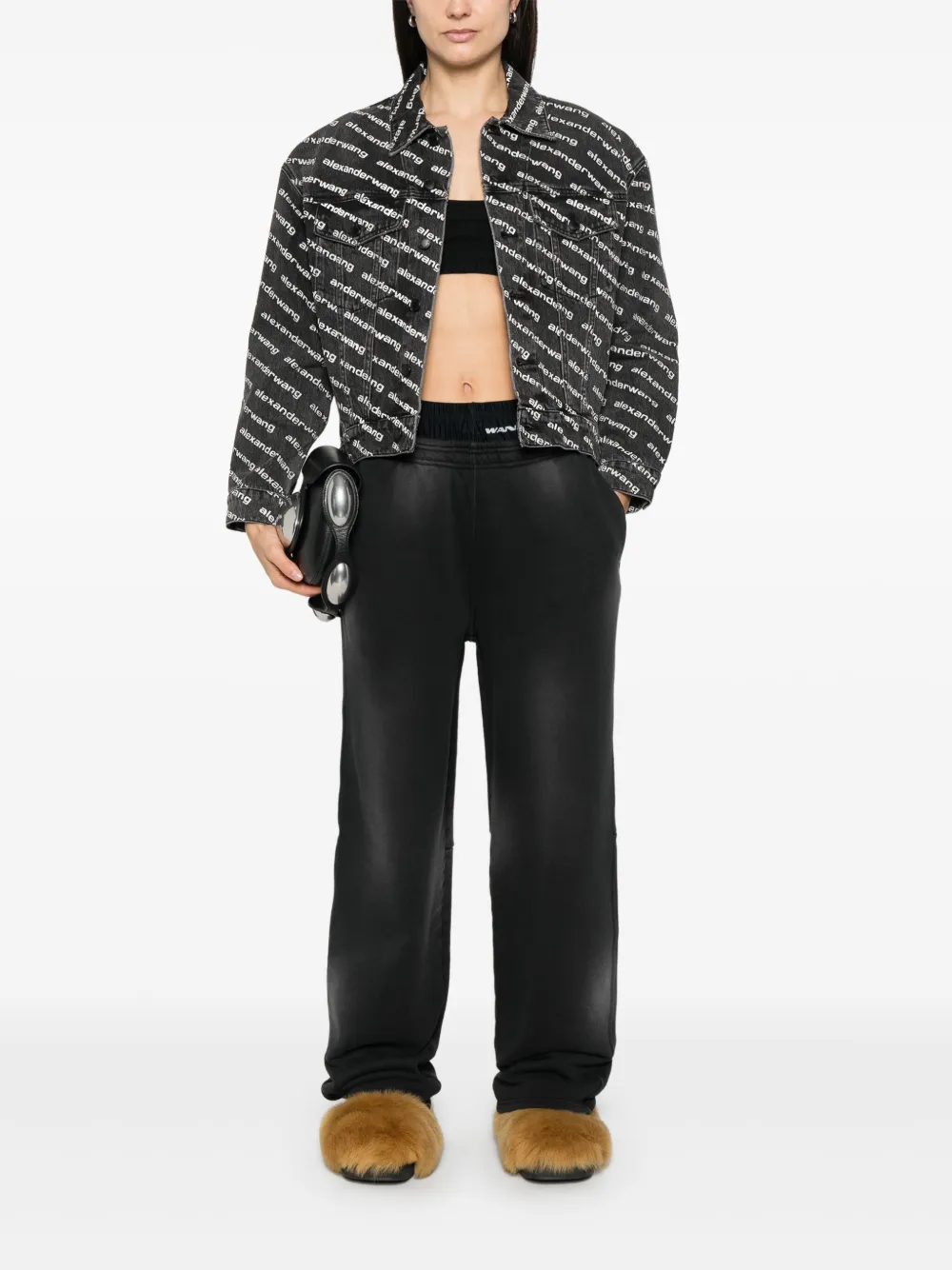 T BY ALEXANDER WANG - Women Prestyled Bike Short Sweatpant