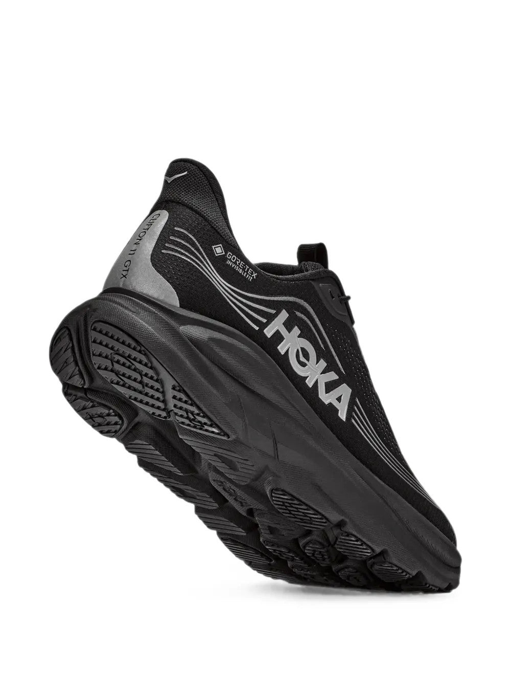 Black shoes, side view