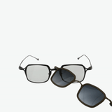 Brown eyewear, front view