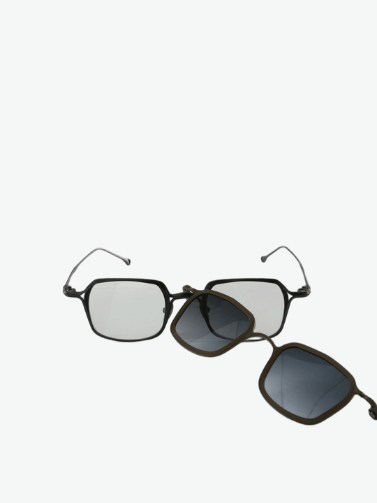 Brown eyewear, front view