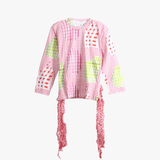 Pink t-shirt, front view