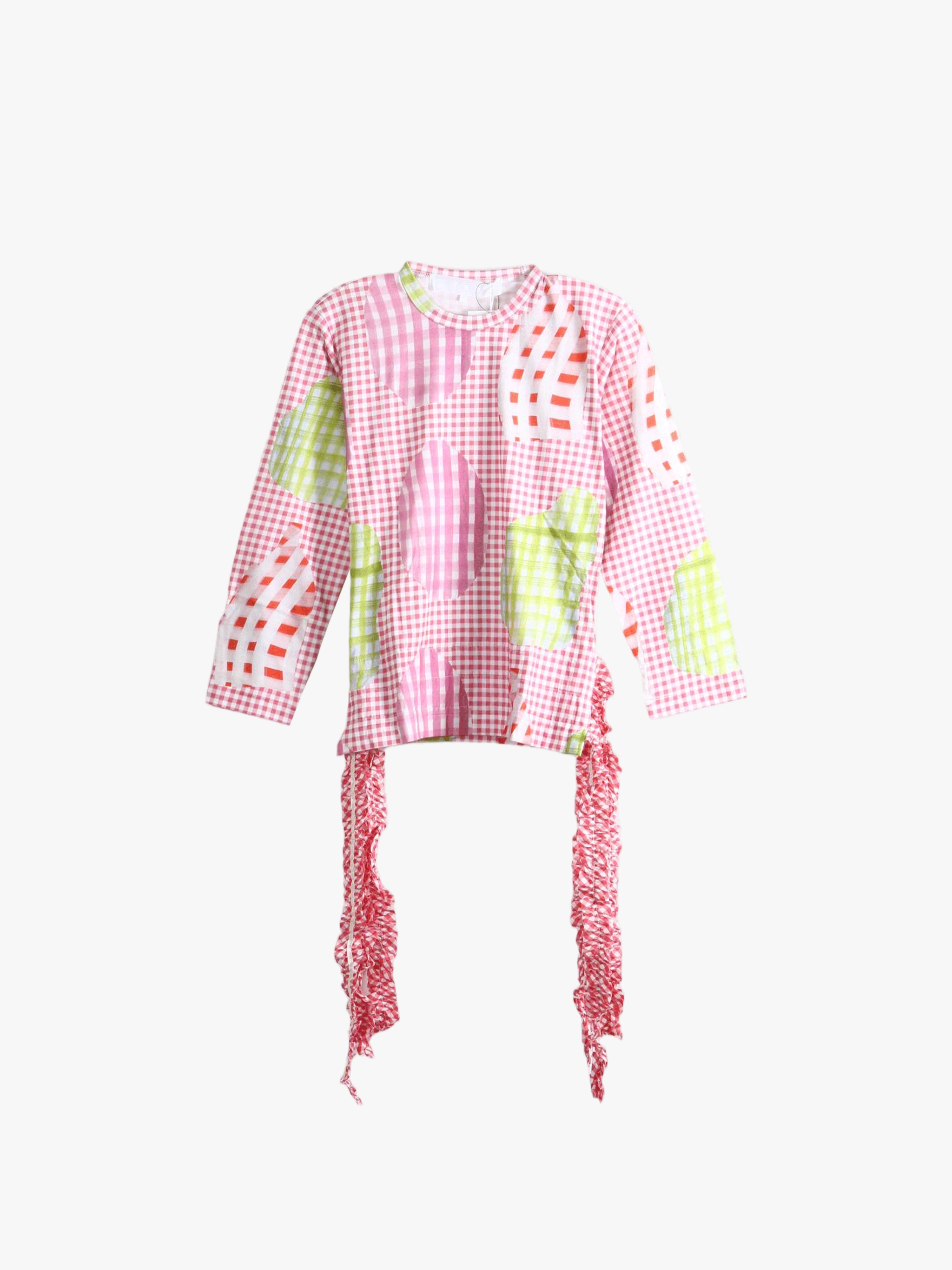 Pink t-shirt, front view