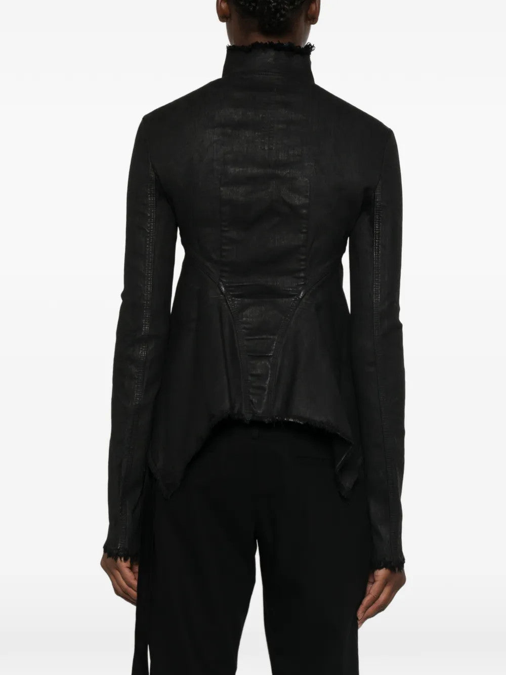 Black jacket, full body view