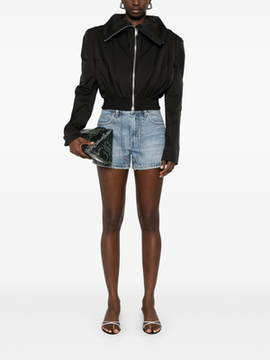 ALEXANDER WANG - Women Crystal Pattern High Waisted Carpenter Short