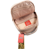 Tan bag, front view