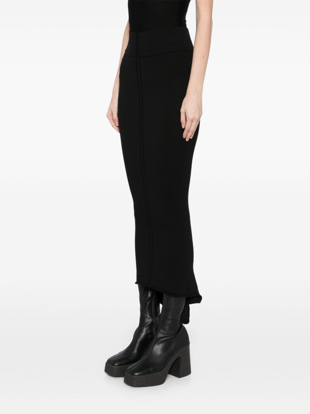 RICK OWENS - Women Calf Dauphine Skirt