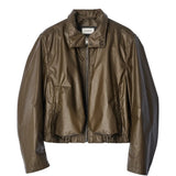 Brown jacket, front view