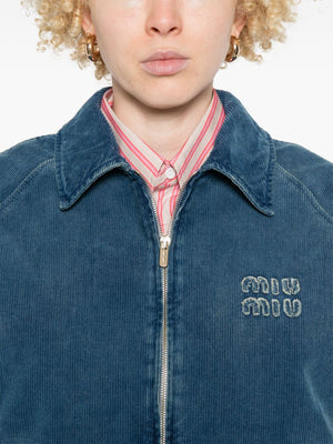 MIU MIU - Women Washed Corduroy Jacket