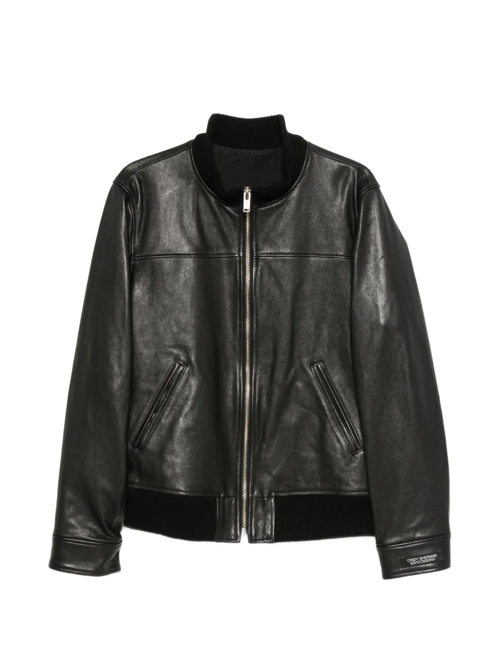 Black jacket, front view