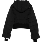 Black jacket, back view