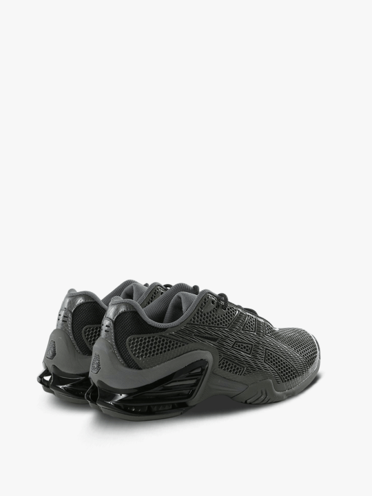 Grey shoes, side view