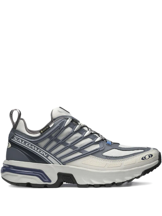 Grey sneakers, front view