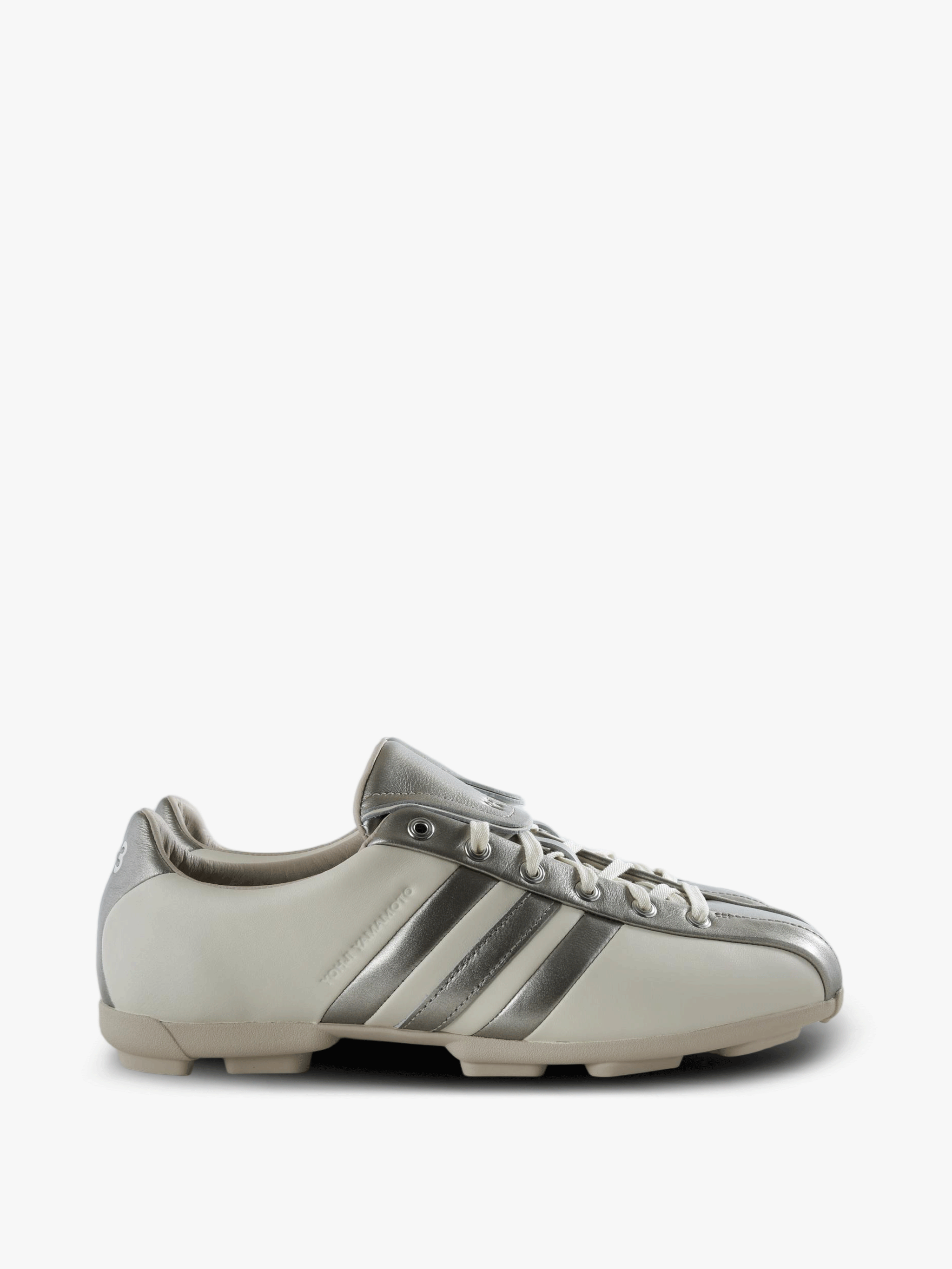 Grey shoes, side view