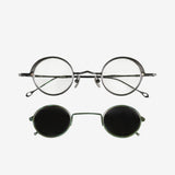 Grey sunglasses, front view