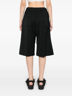 SIMONE ROCHA - Women Wide Leg Elasticated Long Shorts