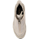 Tan shoes, front view