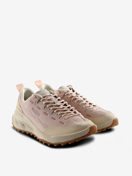 Pink sneaker,front view