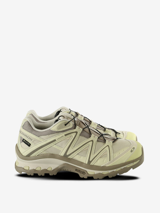 Yellow sneaker , front view