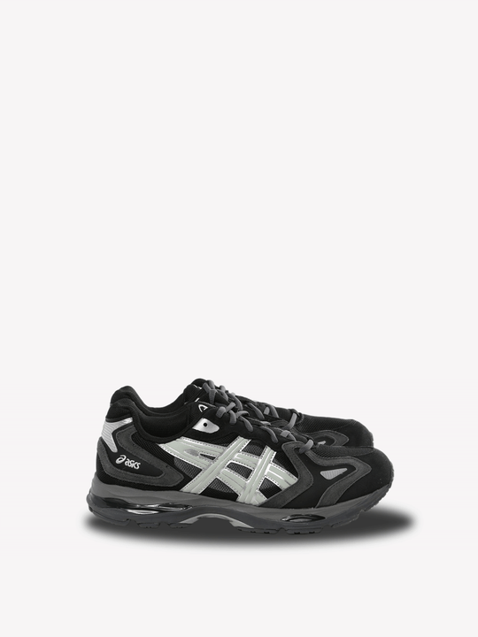 Black sneakers, front view