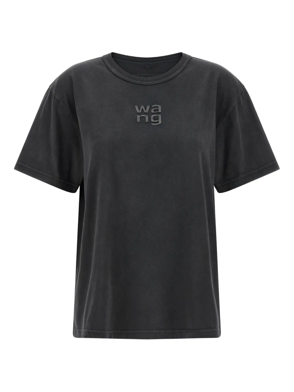 Black t-shirt,front view