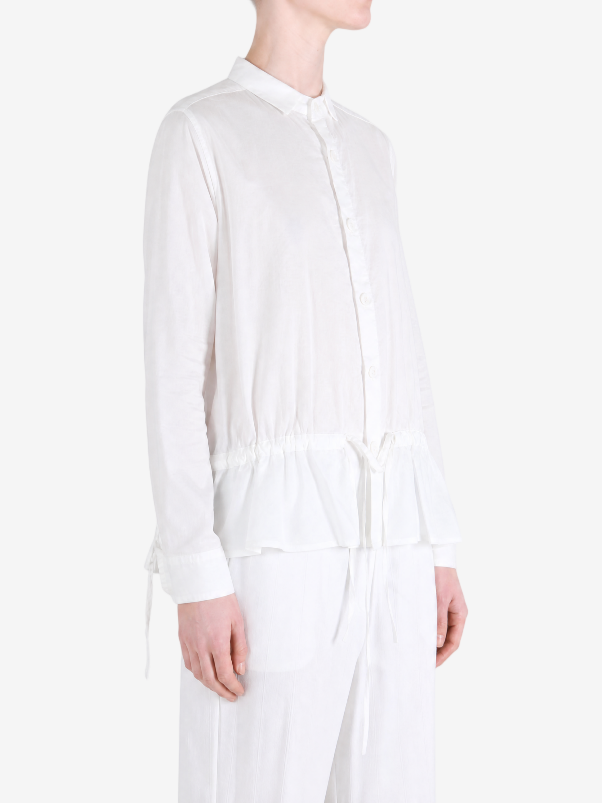 White shirt, full body view