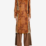 Orange coat, full body view