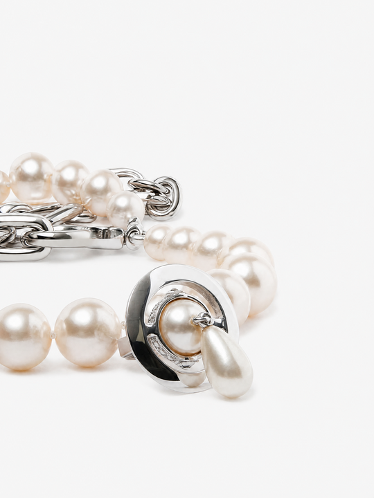 Grey jewelry, front view