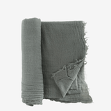 Grey scarf, front view