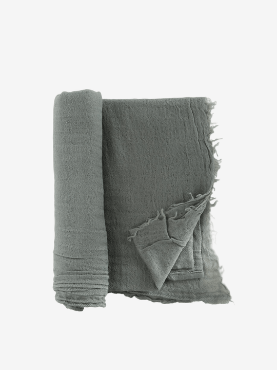 Grey scarf, front view