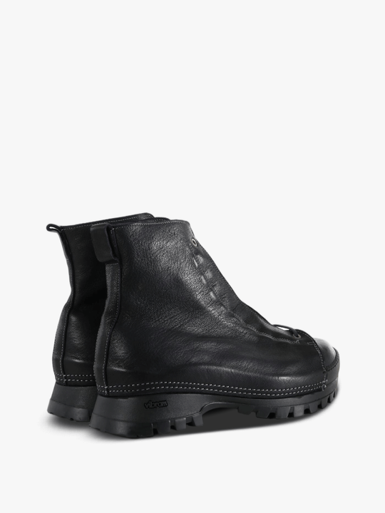 Black boots, side view