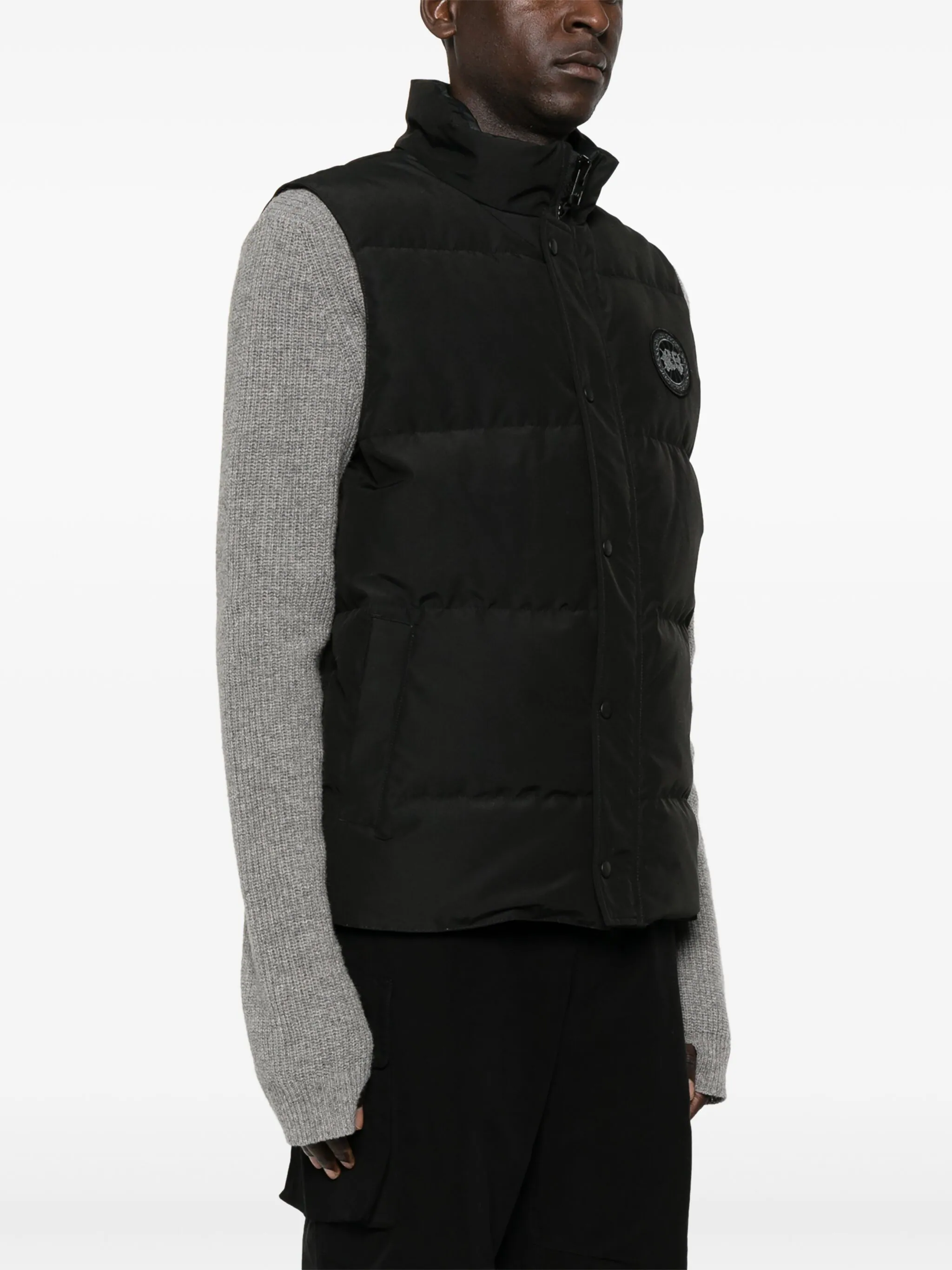 CANADA GOOSE Men Black Label Garson Vest Atelier New York