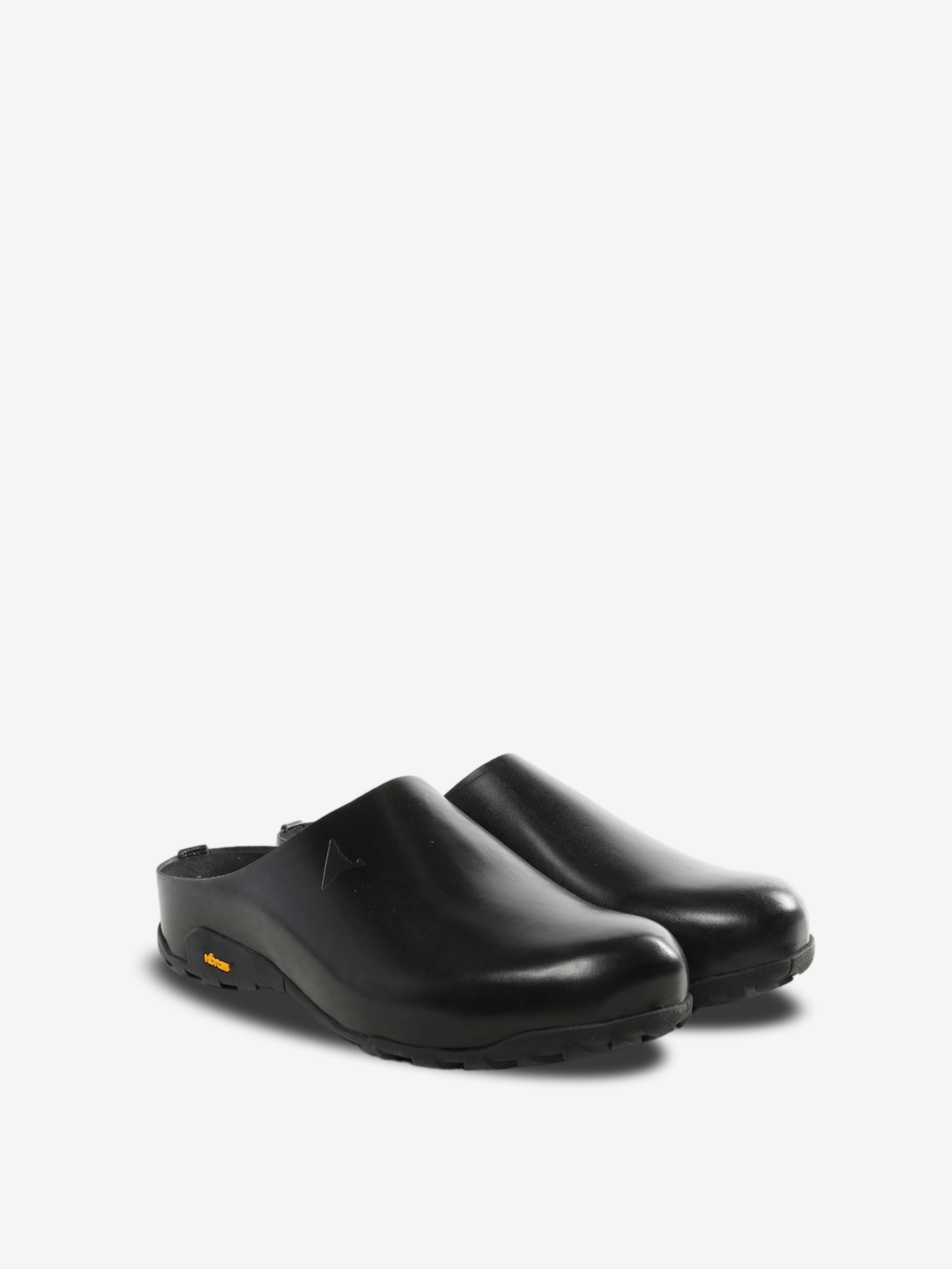 Black sneakers, side view